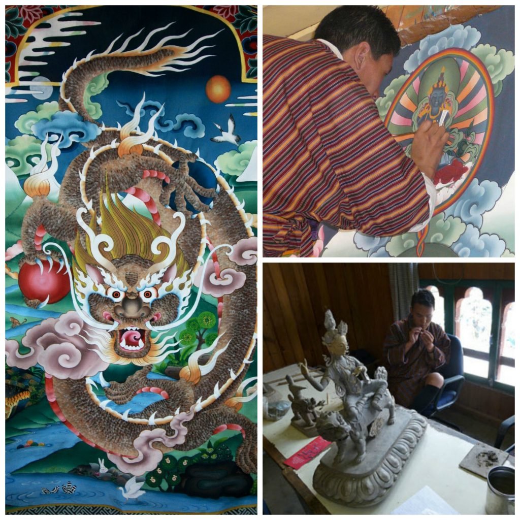 Zorig Chusum Institute, The 13 arts of Bhutan